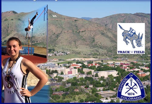 Gabrielle signed with the Colorado School of Mines
